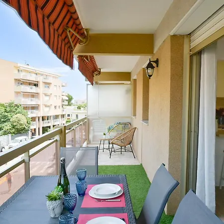 Palm With Terrace 150m From Beaches * カンヌ