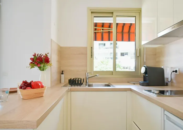 Palm With Terrace 150m From Beaches Apartment *