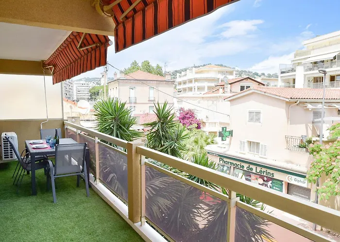 Palm With Terrace 150m From Beaches * Cannes